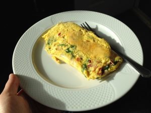 Receita de omelete simples e fácil