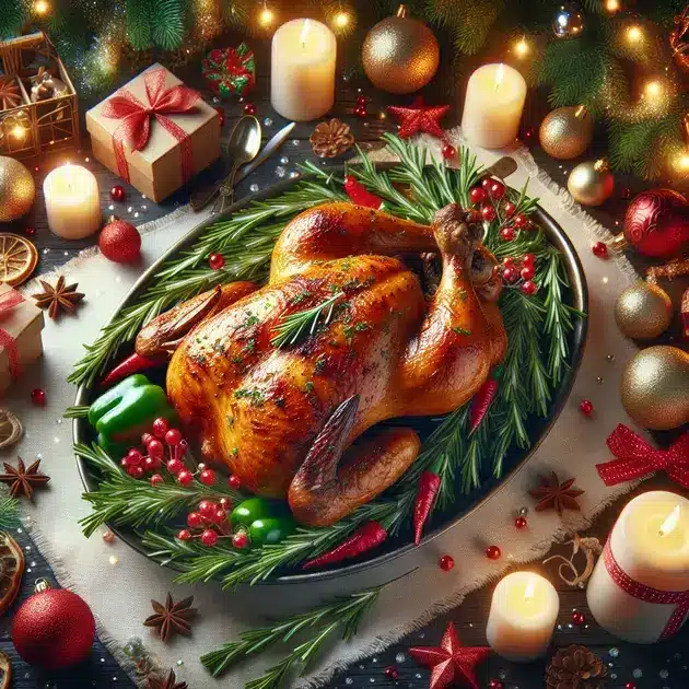 receita de frango para natal 