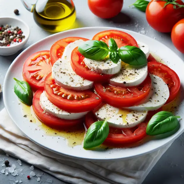 Salada Caprese 