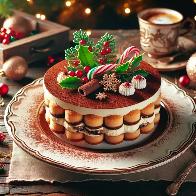 Tiramisu de Natal 